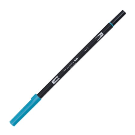 Pisak TOMBOW Dual Brush-Pen ABT 443 - turquoise