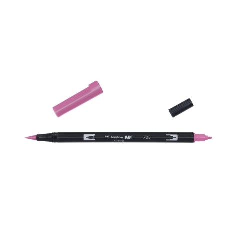 Pisak TOMBOW Dual Brush-Pen ABT 703 - pink rose
