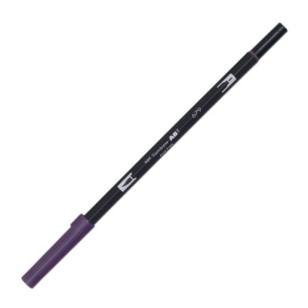 Pisak TOMBOW Dual Brush-Pen ABT 679 - dark plum