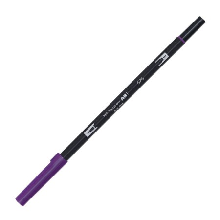 Pisak TOMBOW Dual Brush-Pen ABT 676 - royal purple