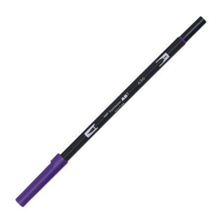 Pisak TOMBOW Dual Brush-Pen ABT 636 - imperial purple