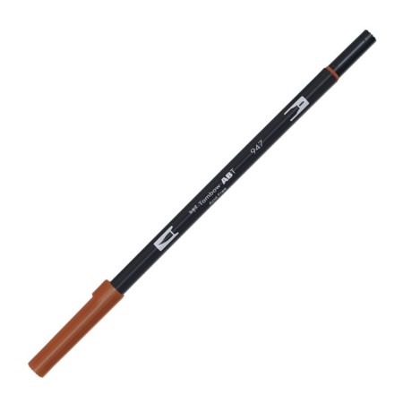 Pisak TOMBOW Dual Brush-Pen ABT 947 - burnt sienna