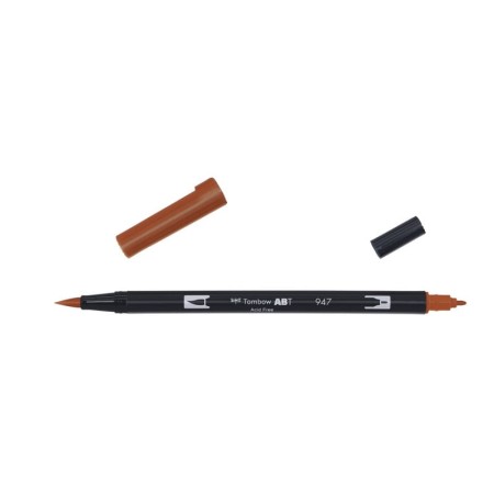 Pisak TOMBOW Dual Brush-Pen ABT 947 - burnt sienna