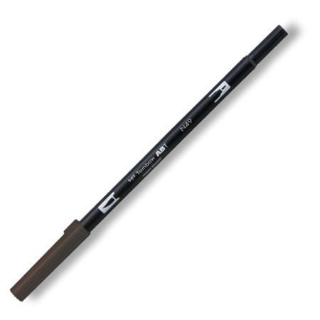 Pisak TOMBOW Dual Brush-Pen ABT N49 (warm gray 8)
