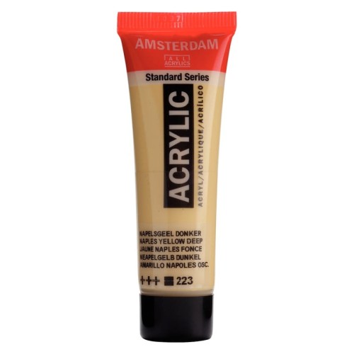Przejdź do produktu Farba akrylowa AMSTERDAM 20 ml (223 - Naples Yellow Deep)