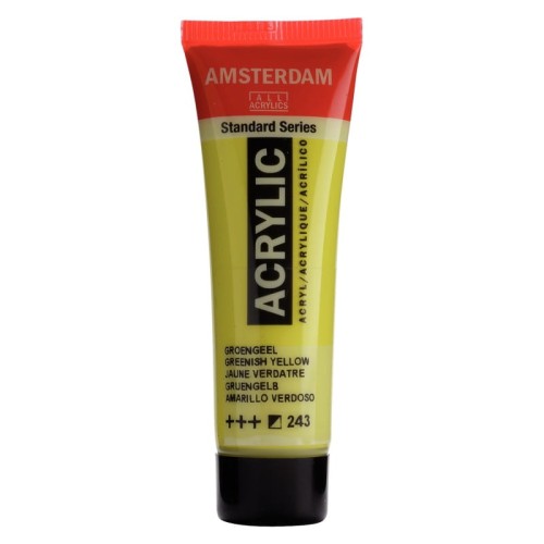 Przejdź do produktu Farba akrylowa AMSTERDAM 20 ml (243 - Greenish Yellow)