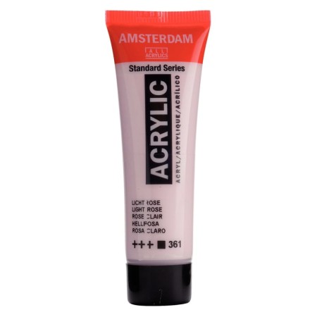 Farba akrylowa AMSTERDAM 20 ml (361 - Light Rose)