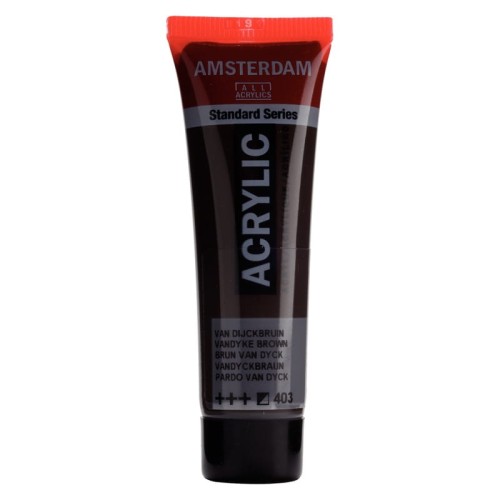 Przejdź do produktu Farba akrylowa AMSTERDAM 20 ml (403 - Vandyke Brown)
