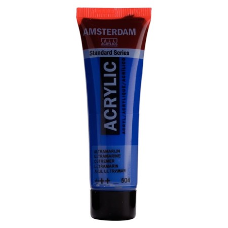 Farba akrylowa AMSTERDAM 20 ml (504 - Ultramarine)