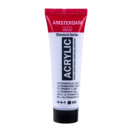 Farba akrylowa AMSTERDAM 20 ml (505 - Ultramarine Light)