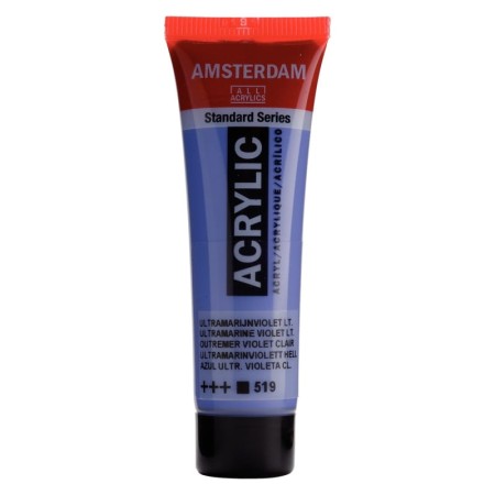 Farba akrylowa AMSTERDAM 20 ml (519 - Ultramarine Violet Light)
