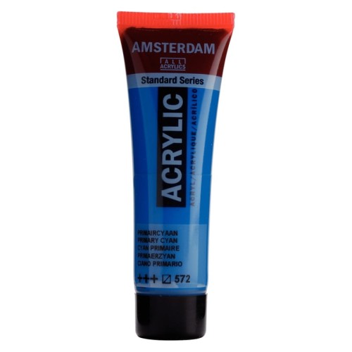 Przejdź do produktu Farba akrylowa AMSTERDAM 20 ml (572 - Primary Cyan)