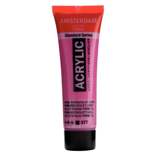 Przejdź do produktu Farba akrylowa AMSTERDAM 20 ml (577 - Permanent Red Violet Light)
