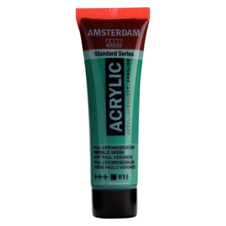 Farba akrylowa AMSTERDAM 20 ml (615 - Emerald Green)