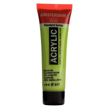 Farba akrylowa AMSTERDAM 20 ml (617 - Yellowish Green)
