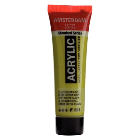 Farba akrylowa AMSTERDAM 20 ml (621 - Olive Green Light)
