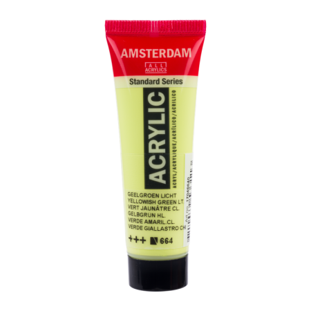 Farba akrylowa AMSTERDAM 20 ml (664 - Yellowish Green Light)