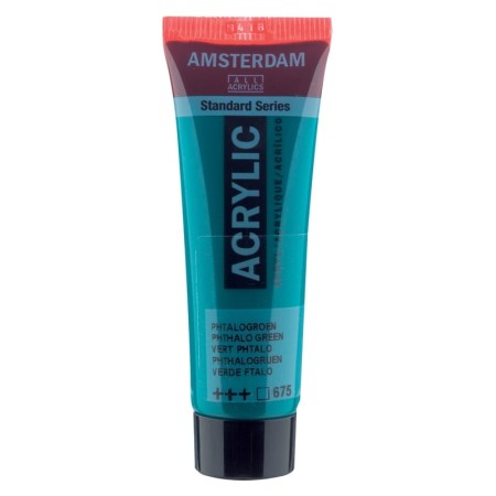 Farba akrylowa AMSTERDAM 20 ml (675 - Phthalo Green)