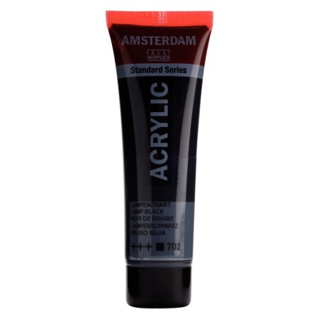 Farba akrylowa AMSTERDAM 20 ml (702 - Lamp Black)