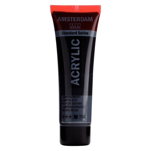 Przejdź do produktu Farba akrylowa AMSTERDAM 20 ml (702 - Lamp Black)
