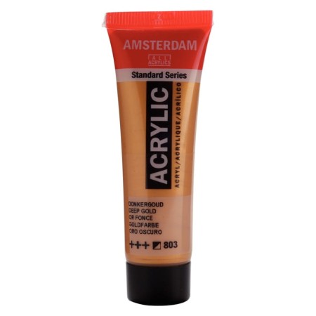 Farba akrylowa AMSTERDAM 20 ml (803 - Deep Gold)