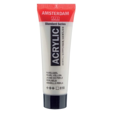 Farba akrylowa AMSTERDAM 20 ml (818 - Pearl Yellow)