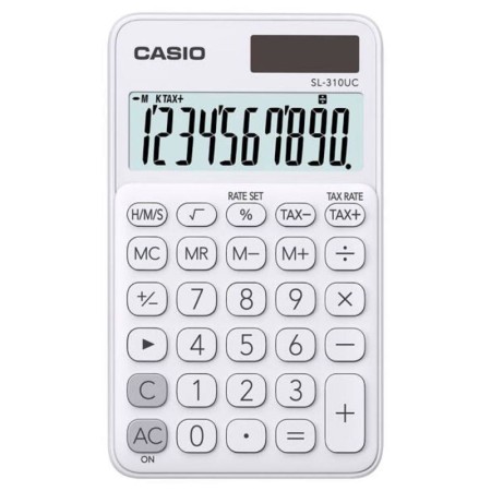 Kalkulator kieszonkowy CASIO SL-310UC - biały