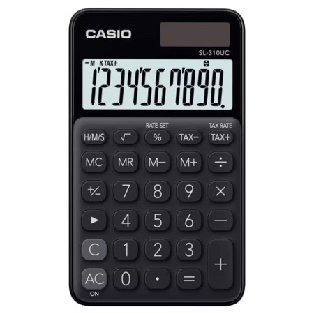 Kalkulator kieszonkowy CASIO SL-310UC - czarny