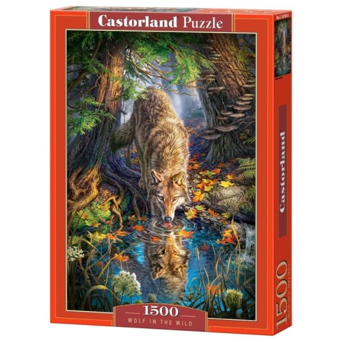 Przejdź do produktu Puzzle CASTORLAND 1500 - Wolf in the Wild