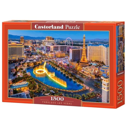 Przejdź do produktu Puzzle CASTORLAND 1500 - Fabulous Las Vegas