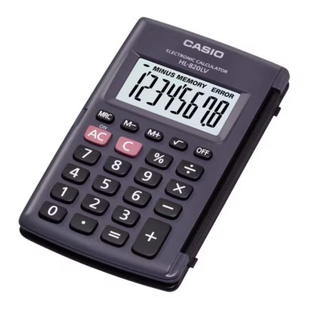 Kalkulator kieszonkowy CASIO HL-820LV-BK