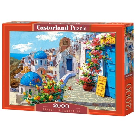 Puzzle CASTORLAND 2000 - (Spring in Santorini)