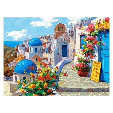Puzzle CASTORLAND 2000 - (Spring in Santorini)