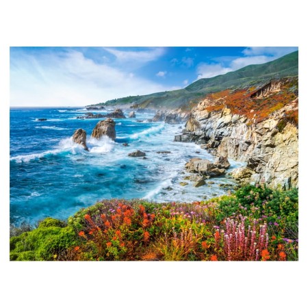 Puzzle CASTORLAND 2000 - (Big Sur Coastline, California, USA)