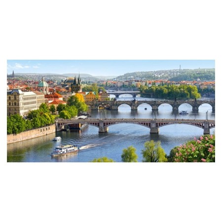 Puzzle CASTORLAND 4000 - (Vltava Bridges in Prague)
