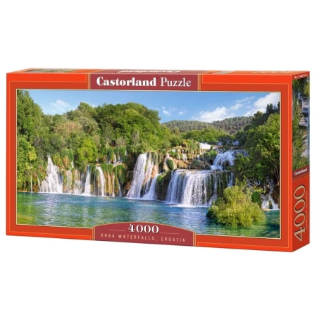 Puzzle CASTORLAND 4000 - (Krka Waterfalls, Croatia)