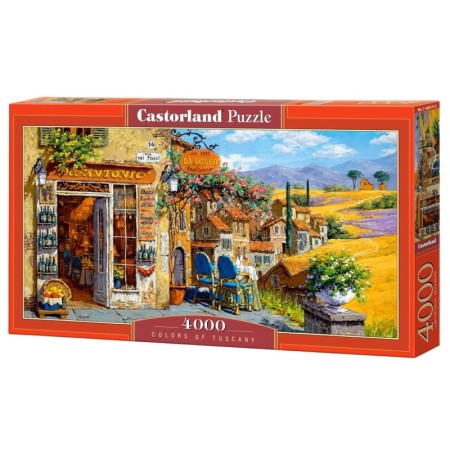Puzzle CASTORLAND 4000 - (Colors of Tuscany)