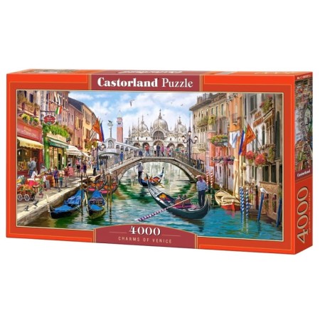 Puzzle CASTORLAND 4000 - (Charms of Venice)
