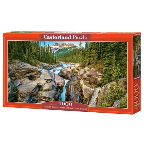 Przejdź do produktu Puzzle CASTORLAND 4000 - Mistaya Canyon, Banff National Park, Canada