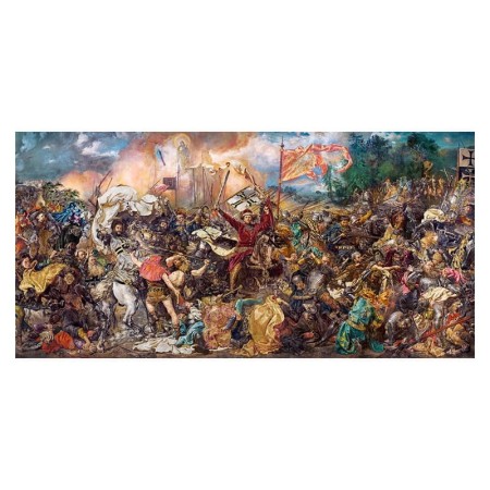Puzzle CASTORLAND 4000 - (The Battle of Grunwald, Jan Matejko)