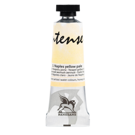 Farba akwarelowa RENESANS Intense Water 15 ml (03 -żółta z Neapolu jasna)
