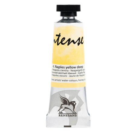Farba akwarelowa RENESANS Intense Water 15 ml (04 - żółta z Neapolu ciemna)