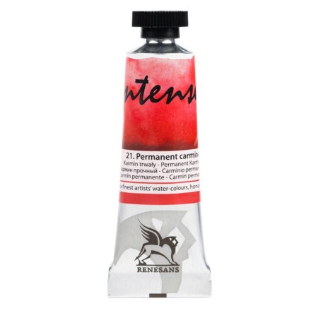 Farba akwarelowa RENESANS Intense Water 15 ml (21- karmin trwały)