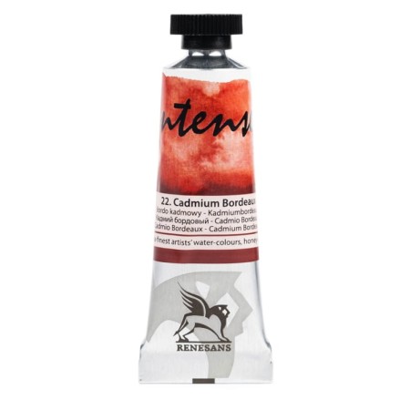Farba akwarelowa RENESANS Intense Water 15 ml (22 - bordo kadmowy)
