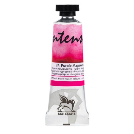 Farba akwarelowa RENESANS Intense Water 15 ml (24 - magenta purpurowa)
