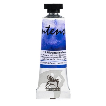 Farba akwarelowa RENESANS Intense Water 15 ml (28 - ultramaryna błękitna)