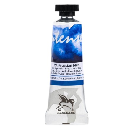 Farba akwarelowa RENESANS Intense Water 15 ml (29 - błękit pruski)
