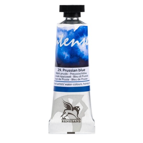 Przejdź do produktu Farba akwarelowa RENESANS Intense Water 15 ml (29 - błękit pruski)