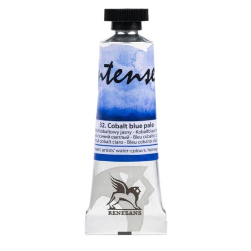 Przejdź do produktu Farba akwarelowa RENESANS Intense Water 15 ml (32 - błękit kobaltowy jasny)