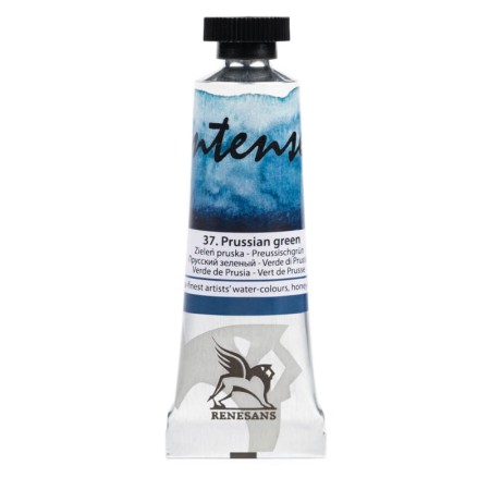 Farba akwarelowa RENESANS Intense Water 15 ml (37 - zieleń pruska)